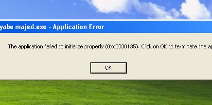 خطای Application Error خطا در هنگام اجرای نرم افزارها