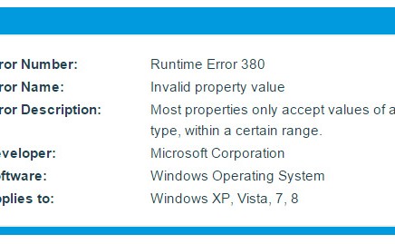 خطای Runtime error 380,خطای 380 ,380,Runtime error 380