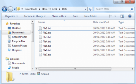 تغییر نام فایل به صورت همزمان در ویندوز با استفاده از Command Prompt