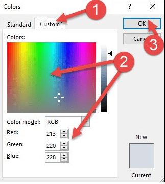 چگونه یک رنگ را به پس زمینه یک سند ورد اضافه کنیم؟