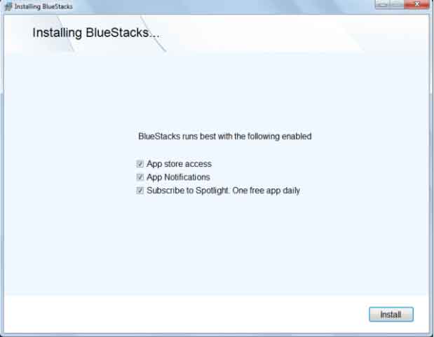 مراحل نصب نرم افزار Bluestacks