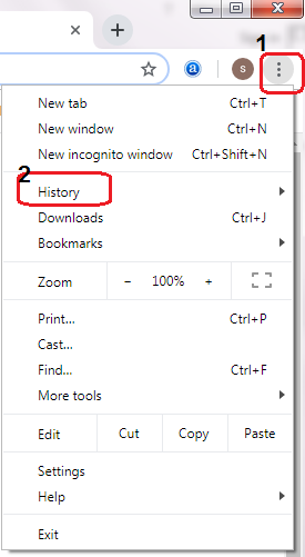 نحوه حذف کردن تاریخچه گوگل کروم کامپیوتر