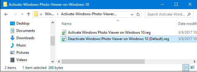 فعال کردن Photo Viewer در Registry