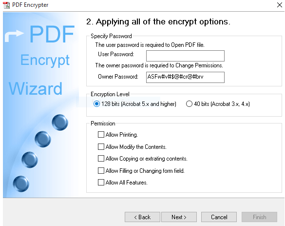 استفاده از برنامه PDF Encrypter