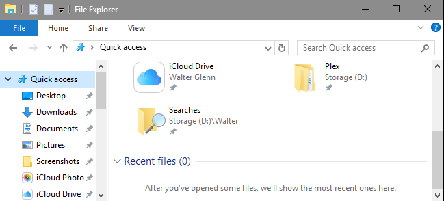 نحوه پاک کردن فایل های باز شده در ویندوز