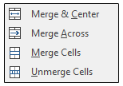 نحوه ادغام سلول ها در Excel