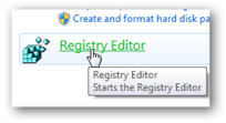 Add Registry Editor to Control Panel